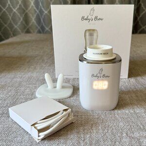 EUC Baby's Brew Portable Bottle Warmer with 4 Adapters